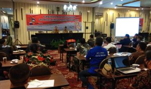 Kegiatan pemberdayaan dan pengawasan organisasi kemasyarakatan (Ormas) di Kota Bogor yang dilaksanakan Bakesbangpol Kota Bogor diikuti oleh 75 Ormas se-Kota Bogor, Senin (25/07). (Yudha Prananda / Jabar Ekspres)