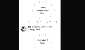 Arti kata Praying Circle yang sedang ramai di Twitter dan banyak digunakan untuk membuat pengharapan.
