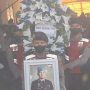 Prosesi pemakaman Brigadir Joshua yang dilakukan secara kedinasan. Foto: JambiIndependent.co.id