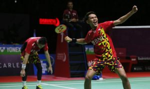 Link Nonton Live Streaming Semifinal Malaysia Masters 2022, Tayang Hari ini Jam 12.00 WIB Siang Pasangan Fajar-Rian yang akan tampil dalam laga semifinal Malaysia Master 2022. (Ricardo JPNN)