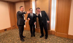 Airlangga Hartarto Ajak Pengusaha Jepang untuk Investasi KEK di Bali Airlangga Hartarto menjelaskan kondisi perekonomian Indonesia dan memiliki peluang kerjasama yang bisa dibangun di Indonesia.