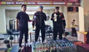 Polresta Bogor Sisir Pedagang Miras Berkedok Rumah, Ratusan Miras Oplosan Berhasil Disita
