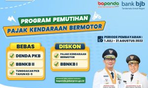 Mudahnya Ikut Program Pemutihan Pajak Kendaraan, Bayar Cashless Tak Perlu Antre Program Pemutihan Pajak Kendaraan