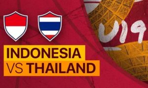 LINK NONTON Indonesia VS Thailand AFF CUP U19 2022