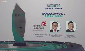Telkom Kembali Meraih Predikat Best of the Best pada AKHLAK Awards 2022 Telkom Kembali Meraih Predikat Best of the Best pada AKHLAK Awards 2022