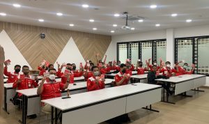 DAM Gelar Pelatihan Safety Riding Untuk Karyawan Telkom Akses Bandung