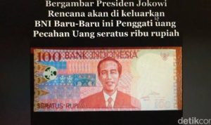 uang gambar jokowi