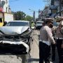 Kecelakaan Beruntun di Pasir Koja Libatkan 4 Mobil dan 3 Sepeda Motor