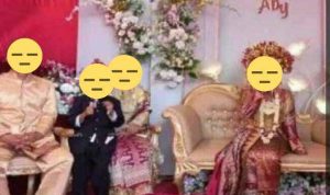 Polisi Menangkap Seorang Mempelai Pria yang Kabur dari Pernikahan, Mempelai Istri Kecewa Berat