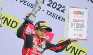 Tampil Impresif, Pebalap Binaan DAM Raih Podium Tertinggi di Putaran Kedua OnePrix 2022