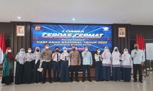 Cari Pelajar Unggulan, Polresta Bogor Gelar Lomba Cerdas Cermat