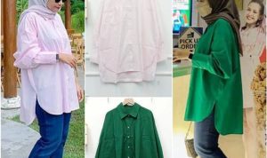 Salah satu model tunik yang bisa dipakai untuk acara santai dan resmi.