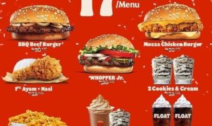 Promo Pesta Merdeka Burger King, Harga Spesial Rp17.845 Update! Promo Burger King, KFC, hingga Richeese Factory Selama Bulan Agustus 2022