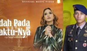 Lagu Indah Pada waktunya milik Putri Siagian ternyata mampu sadarkan Bharada E yang lalu bertekad mengungkap kebenaran pada kasus pembunuhan Brigadir Joshua. berikut liriknya