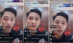 Kemunculan adik Brigadir Joshua, Reza Hutabarat, hebohkan Netisen. (Foto : Instagram/lambe_danu_official99)