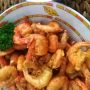 Resep udang goreng gurih wangi bawang, yang sangat tinggi nutrisi cocok untuk anak-anak. (cookpad)
