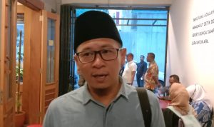 Komisioner Bawaslu Kota Bandung, Ferddy, menyebut kota bandung yang rentan politik identitas akan menjadi bahan diskusi dilembaganya. Foto. Sandi Nugraha.