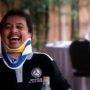 tangkapan layar video tampak Roy suryo bisa tertawa lepas saat bersama komunitas mobil.