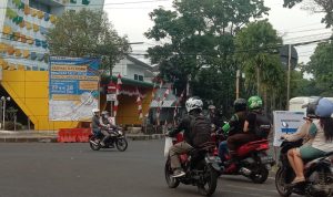 Permanen, pengaturan dua arah di Jl. Sukabumi & ruas Jl. Jakarta, Kota Bandung. Rabu (31/8). Foto. Sandi Nugraha.