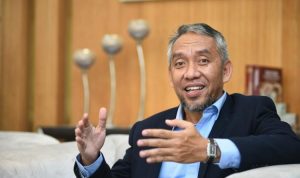 Sambut Hari Merdeka, Pegadaian Beri Pembebasan Bunga Untuk Nasabah, Begini Syaratnya Vice President of Corporate Communication PT Pegadaian Basuki Tri Andayani saat menjelaskan mengenai program pembebasan bunga untuk nasabah Pagadaian. (ist)