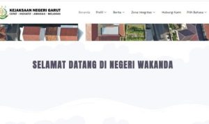 Website Kejari Garut Diretas Opposite6890: Selamat Datang di Negeri Wakanda