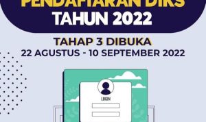 pendaftaran dtks 2022