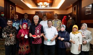 DPRD Jabar melakukan kujungan ke DPRD Jateng dalam rangka untuk menyamakan persepsi yang berkaitan dengan agenda kegiatan dewan.