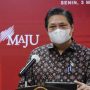 Menko Airlangga Hartarto ketika memberikan paparan mengenai pertumbuhan perekonomian Indonesia