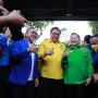 Pendaftaran yang dilakukan oleh Ketua Umum masing-masing yang tergabung ke dalam KIB. Airlangga Hartarto, Zulkifli Hasan, Suharso Monoarfa.