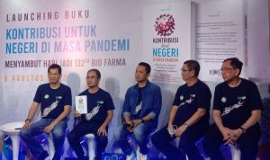 Biofarma Resmi Launching Buku "Kontribusi Untuk Negeri di Masa Pandemi", Berharap Bisa Dijadikan Pembelajaran bagi Masyarakat