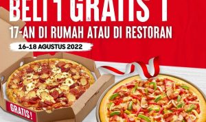 Promo Kemerdekaan Pizza Hut Buy 1 Get 1 Free, Intip Syarat dan Ketentuannya Disini!