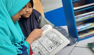 Aya Rumah Dongeng Patokbeusi, Gerakan Literasi di Desa Sukawaris Subang