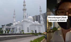 Viral Wanita Tidak Pakai Jilbab Mengaku Dilarang Salat di Masjid At Thohir Viral Wanita Tidak Pakai Jilbab Mengaku Dilarang Salat di Masjid At Thohir