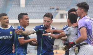 Lawan 10 Pemain Bali United, Persib Bandung Kalah Tipis