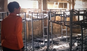 Akibat Korsleting Listrik Ponpes di Bogor Kebakaran, Kamar Santri Ludes Terbakar Akibat Korsleting Listrik Ponpes di Bogor Kebakaran, Kamar Santri Ludes Terbakar