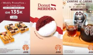 Promo JCO hingga akhir Agustus 2022
