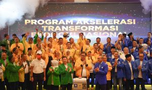setelah menyamakan visi Koalisi Indonesia Bersatu (KIB) dengan telah menyepakati program keberlanjutan pembangunan Presiden Joko Widodo.