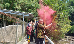 10 Tahun Berjembatan Bambu, Pemkot Resmikan Jembatan Permanen Cika Cika