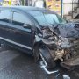 Kecelakaan dahsyat anata Bus yang tabrak sejumlah mobil di Wonosobo. (antara)
