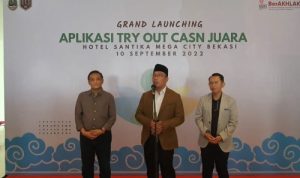 Peluncuran Platform CASN Juara oleh Gubernur JAwa Barat Ridwan Kamil. (ist)