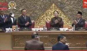 Perayaan ulang tahun Puan MAharani yang dinilai melanggar kode etik, hingga dilaporkan ke MKD. (tangkapan layar youtube)