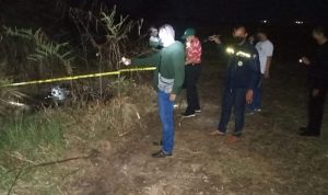 Lokasi penemuan mayat tanpa kepala yang diduga ASN Bapenda yang dibunuh dan dibakar ( (foto: dok. polsek semarang barat)
