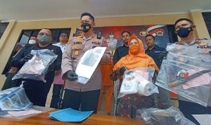 Ekspos kasus penyiksaan terhadap bayi monyet yang disiksa secara brutal di Mapolres Tasikmalaya. (ist)