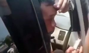 Pelaku Oknum Satpol PP yang palak pengamen angklung dilampung. (jpnn)
