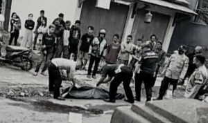 Evakuasi jenazah pelajar korban kecelakaan maut di Ngamprah (instagram @INFOBDGCIMAHI)