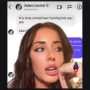 Unggahan Sumner Stroh model yang ngaku selingkuhan Adam Levine. (tangkapan layar tikTok)