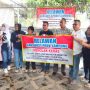Salah satu aksi Ganjarist Lampung, Ketua Relawan Ganjarist Lampung Achmad Huzairin tanggapi snatai pembentukan dewan Kolonel dan dewan Kopral. (ist)