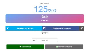 Link Tes EQ Gratis, Ujian Emosional Seberapa Egoisnya kamu Link Tes EQ Gratis, Ujian Kecerdasan Emosional Seberapa Egoisnya kamu