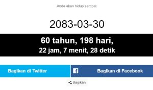 Link Tes Ujian Kematian Viral, Cari Tahu Kapan Waktu Kamu akan Meninggal Link Tes Ujian Kematian Viral, cari tahu kapan waktu kamu akan meninggal