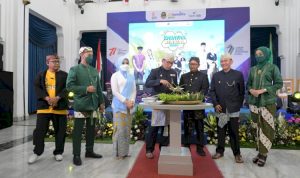 Syukuran penayangan Kabayan the series yang mengangkat khasanah budaya Jawa Barat. (ist)